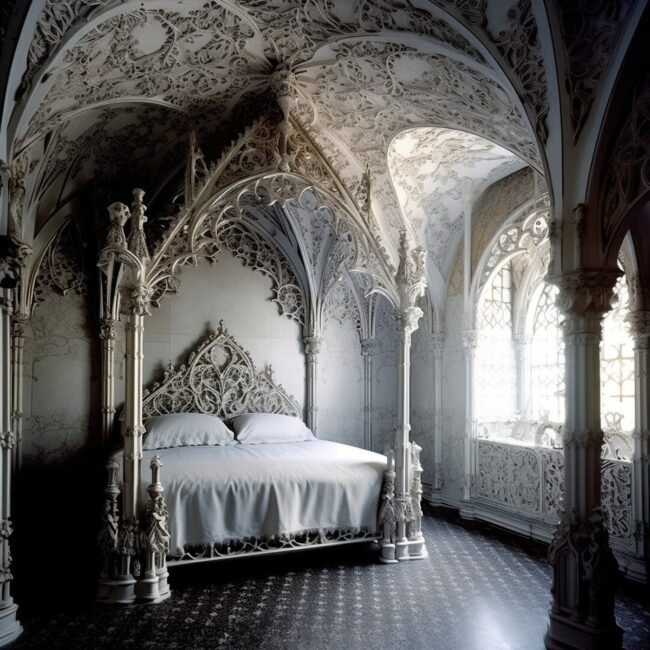 Intricate Gothic Structural Art