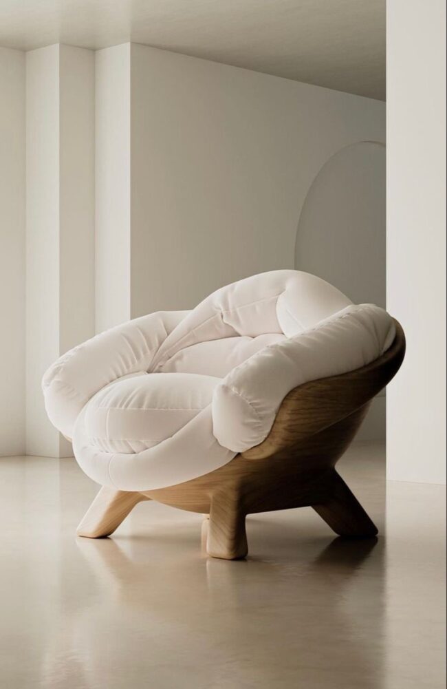 Sculptural Elegance in Wood