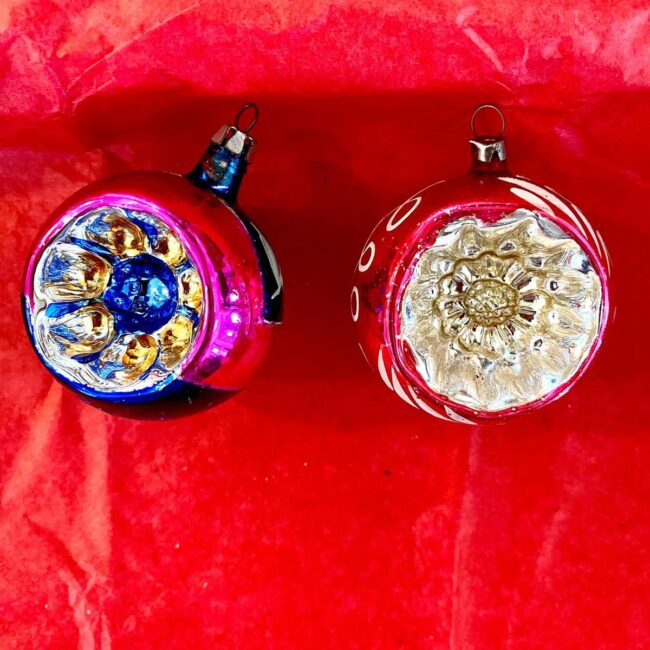Bright Reflector Ornaments for a Burst of Color