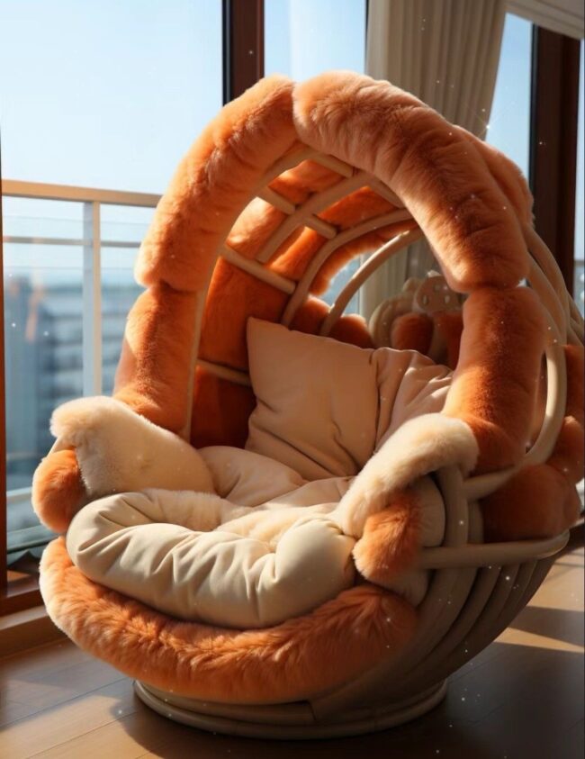 Whimsical Warmth in a Basket