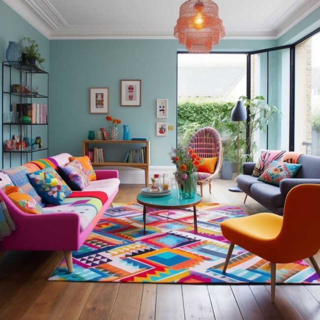 Eclectic Energy with a Symphony of Color and Texture