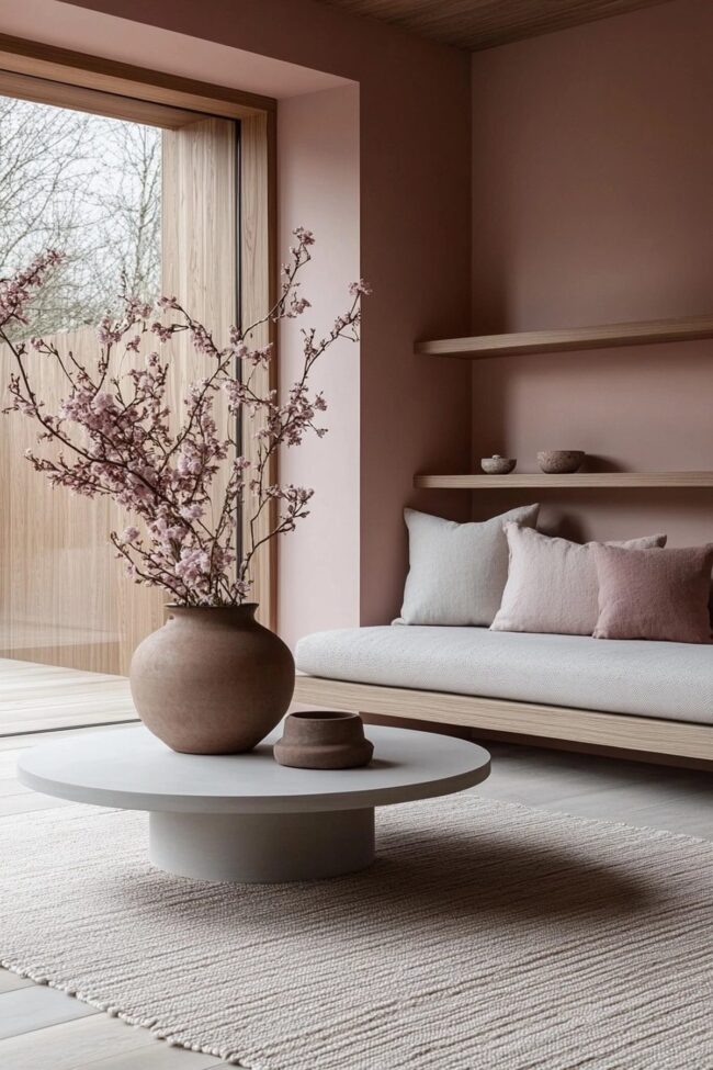 Soft Pink Simplicity in Design