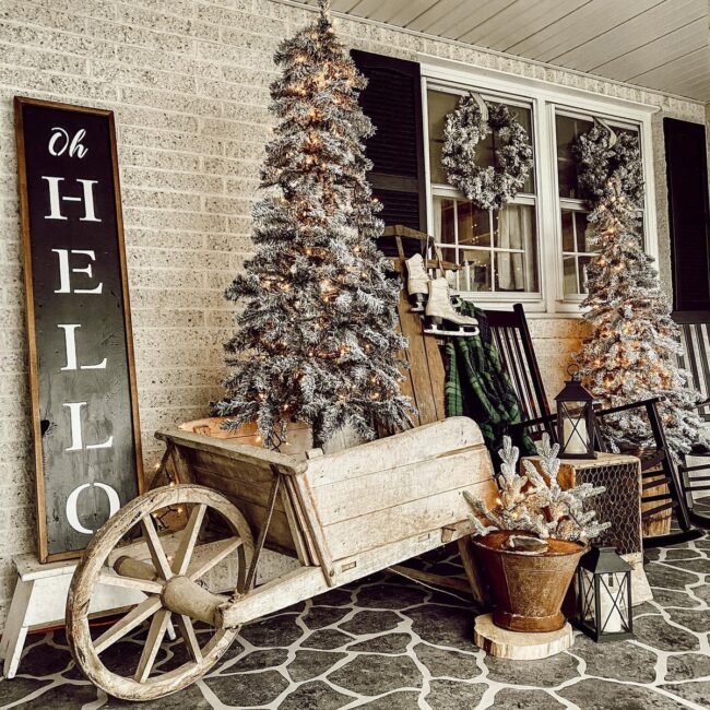 Vintage Farmhouse with a Playful Holiday Spin