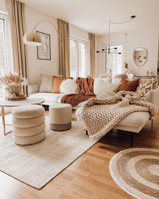 Warm and Welcoming Living Room