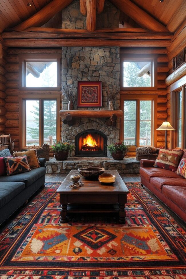 Life in a Log Cabin Home