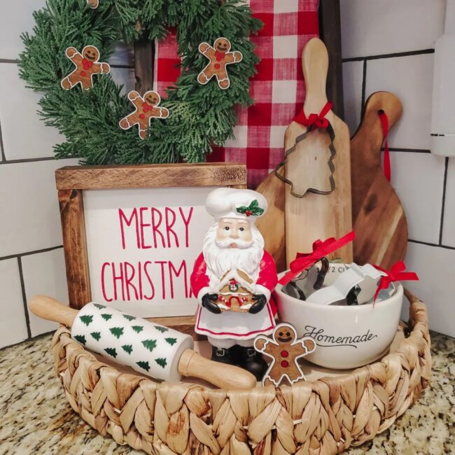 Cozy Christmas Corner with Vintage Style