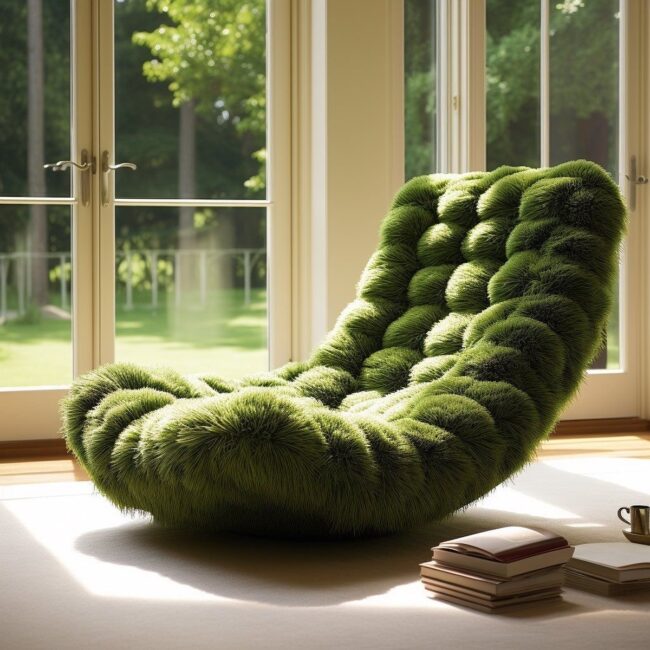 Nature-Inspired Verdant Lounger