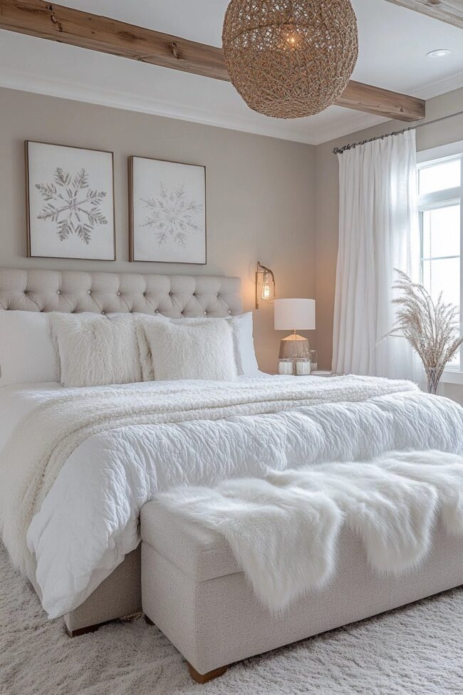 Essential Colors and Materials for a True Nordic Bedroom