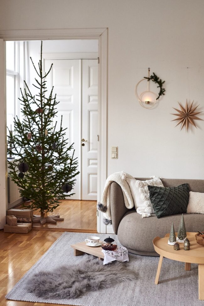 A Nordic Living Room with a Soft & Elegant Look