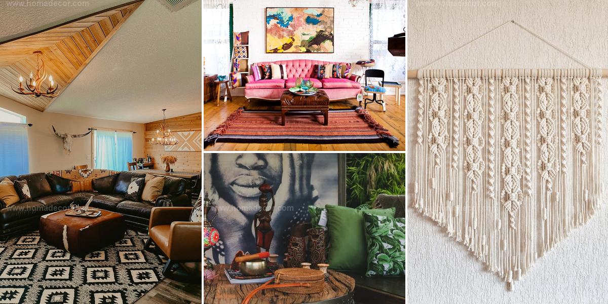 Tribal and Ethnic Decor with Cultural Flair